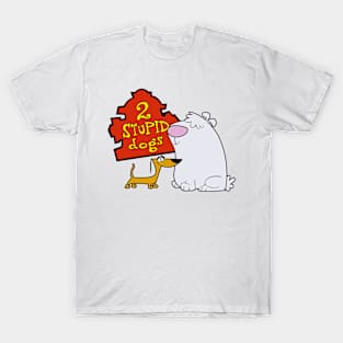 2 Stupid Dogs - Boomerang Cartoons T-Shirt